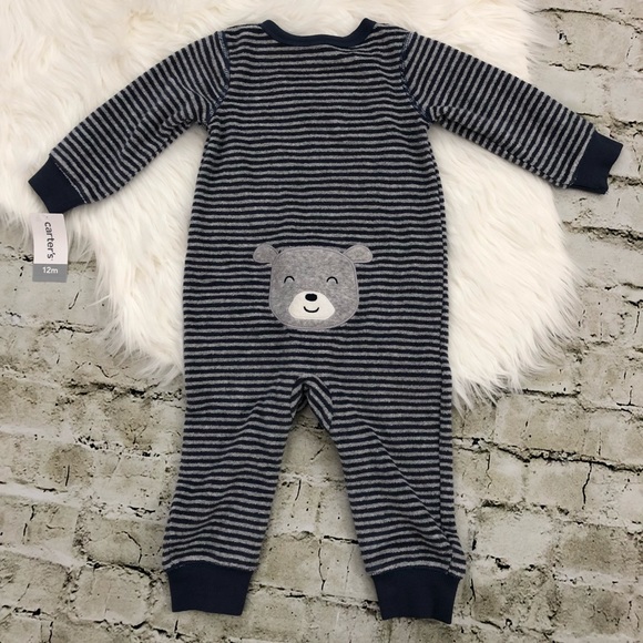 Carter's Other - NWT Carter’s Little Baby Basics Stripe Bear Outfit